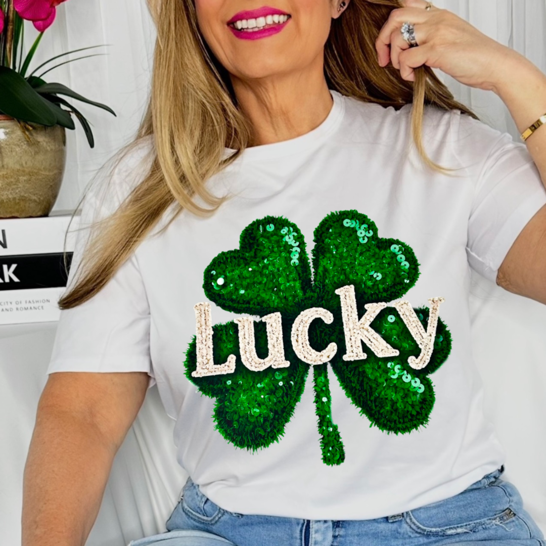 "YOUR SPARKLE LUCKY CLOVER"