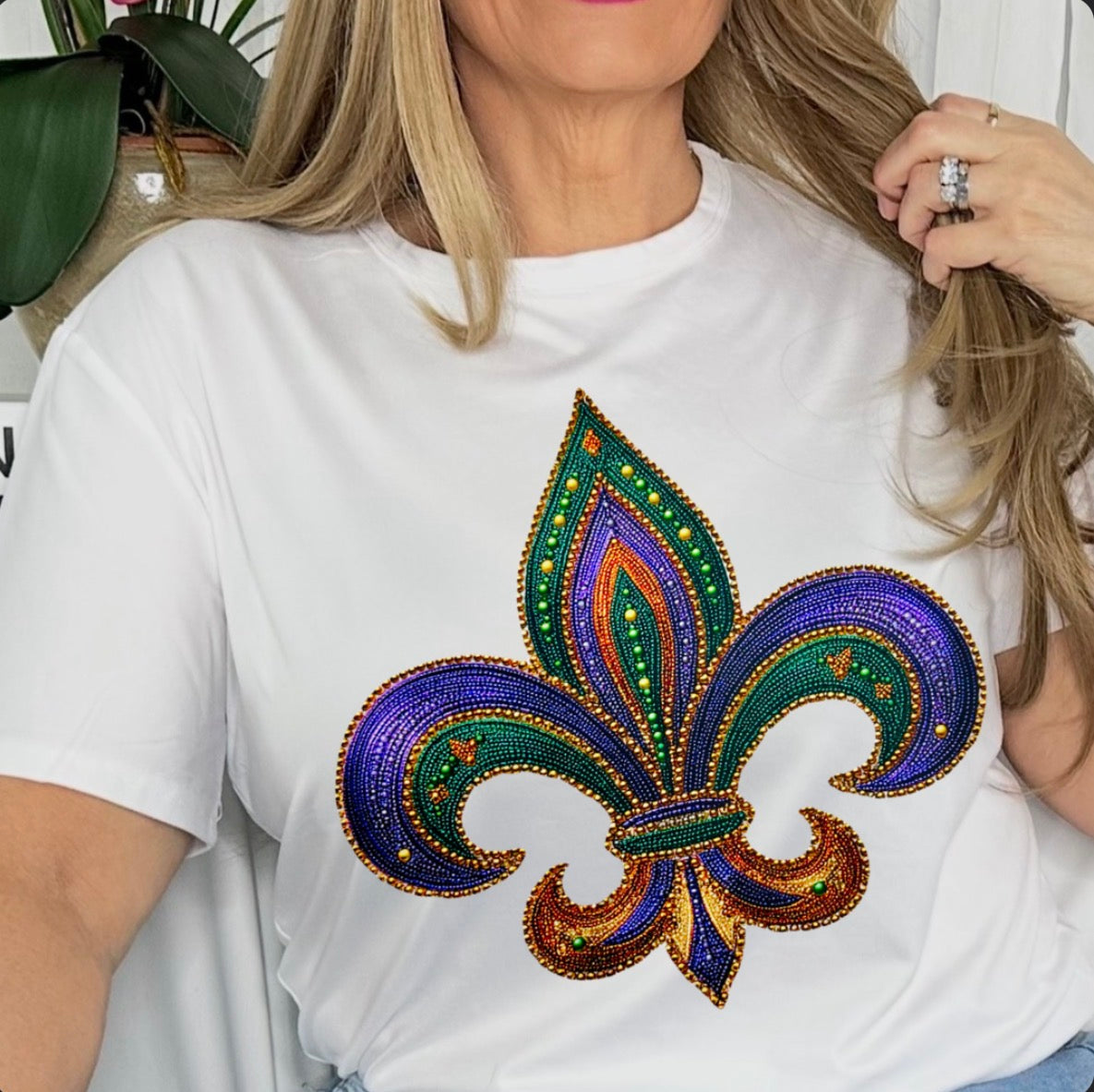 "MARDI GRAS FLEUR-DE-LIS"