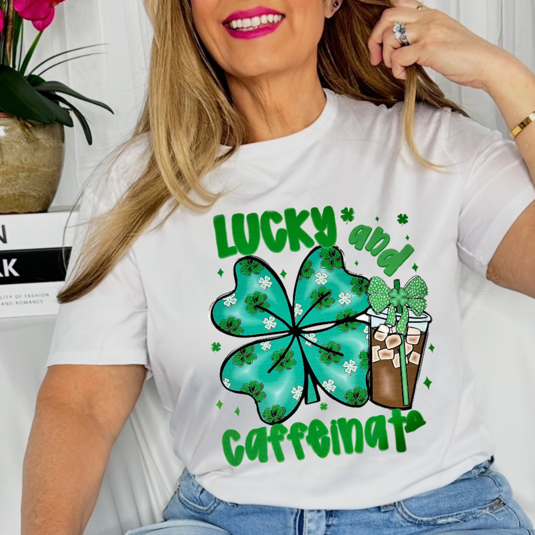 "LUCKY AND CAFFINATED"