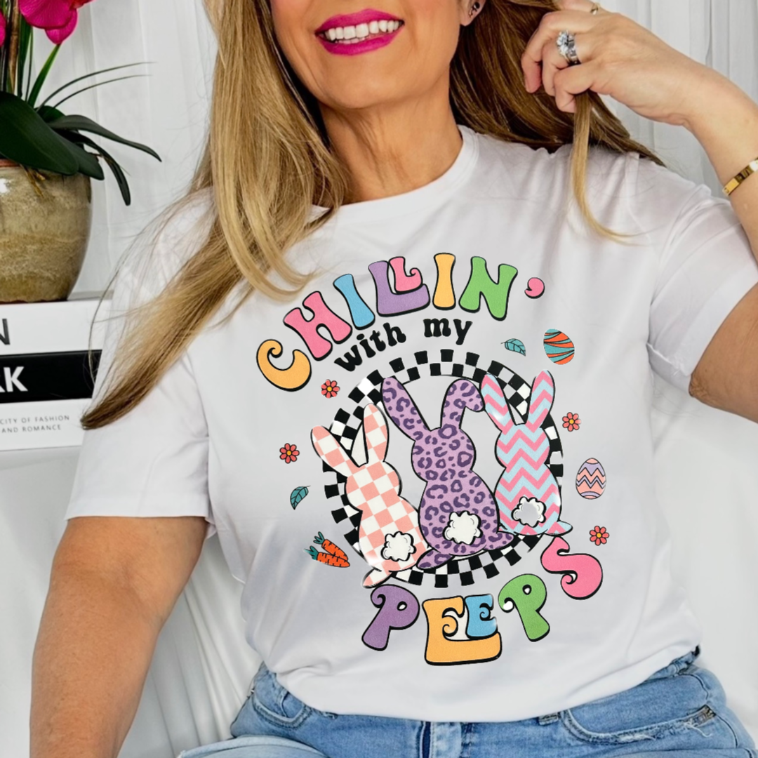 "CHILLIN WITH MY PEEPS"