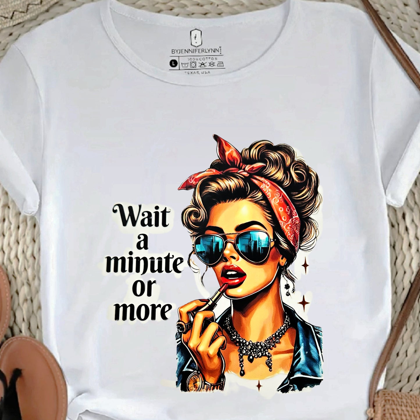 "WAIT A MINUTE OR MORE"