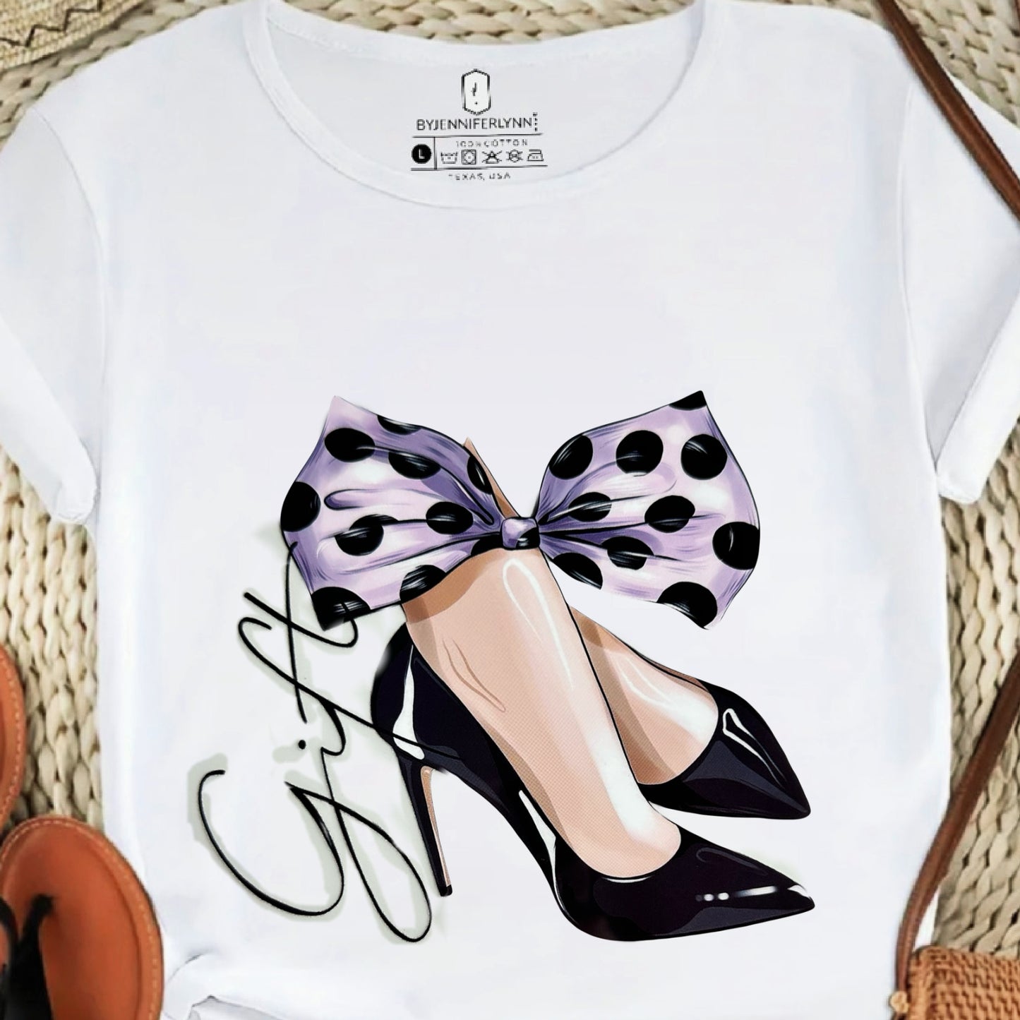 "GIT HIGH HEELS BOW"