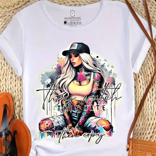 " THEY WATCH THEY HATE THEN COPY"