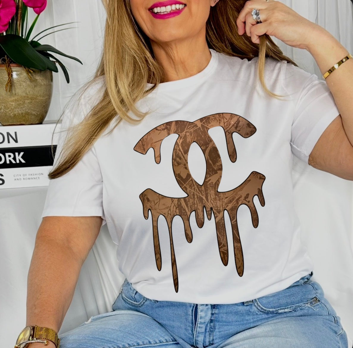 "DRIPPING IN CHOCOLATE"