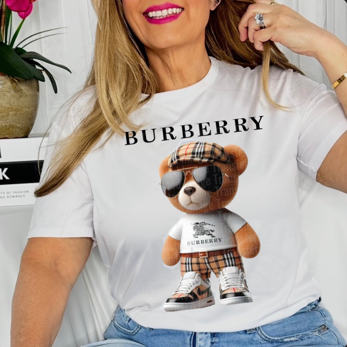 "THE BURBERRY TEDDY BEAR"