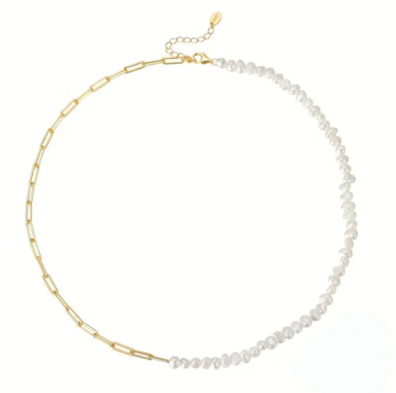 ISLA PEARL LINK NECKLACE