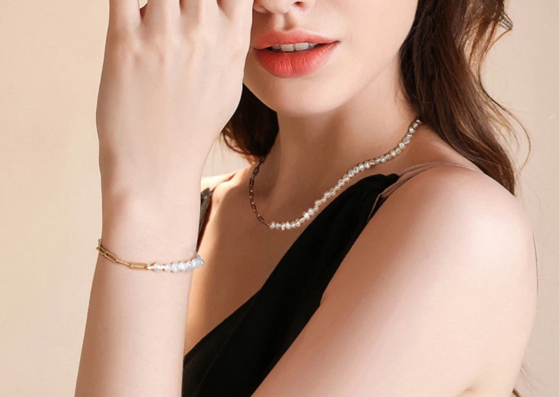 ISLA PEARL LINK NECKLACE