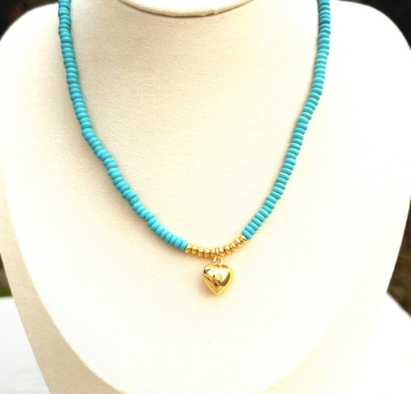 GEORGINA TURQUOISE NECKLACE