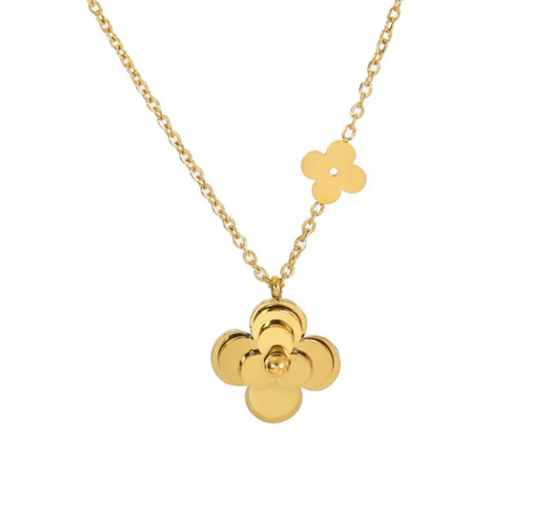 AMIRI FLOWER NECKLACE