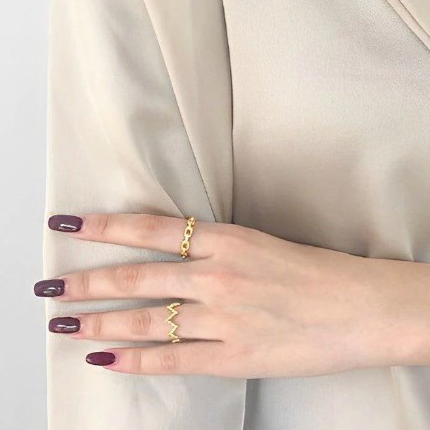 DAINTY LINK RING
