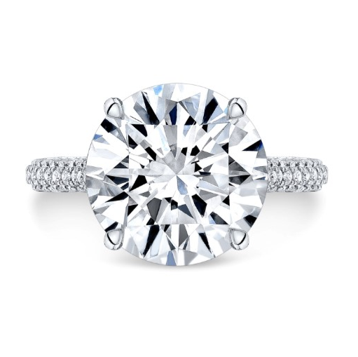 KIRA 5.48CT ROUND HALO RING