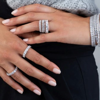 ROUND DIAMOND ETERNITY BAND