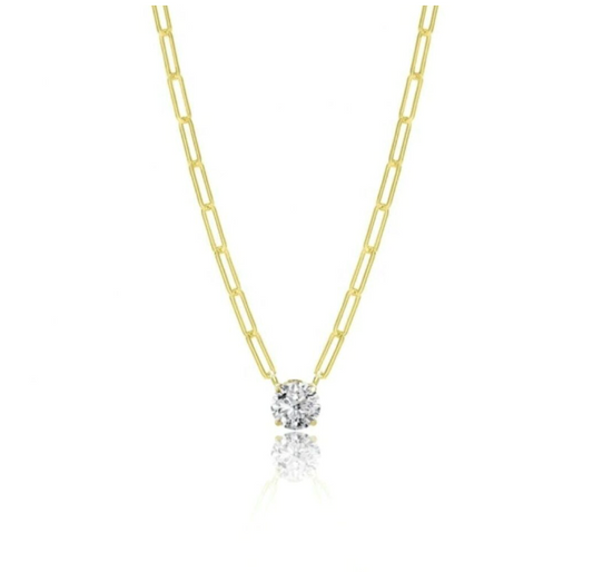 ABIGAILA DIAMOND LINK NECKLACE