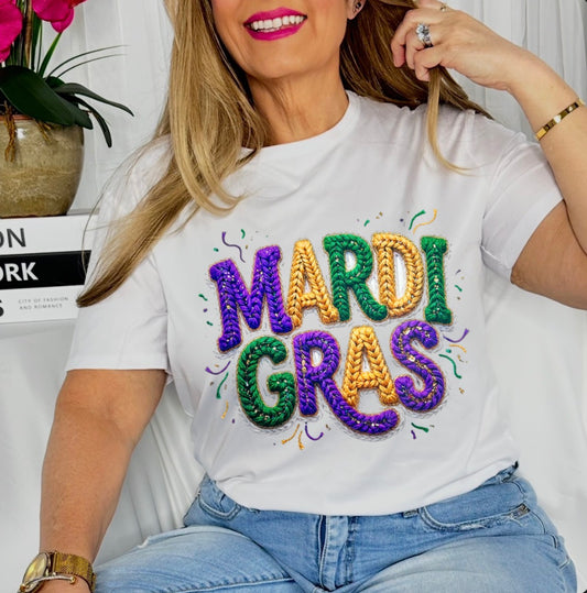 "YIPPY MARDI GRAS"