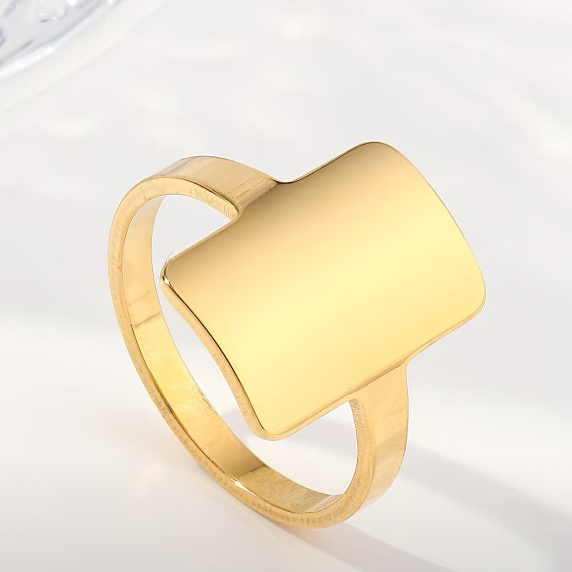 COSIMA FLAT SIGNET RING