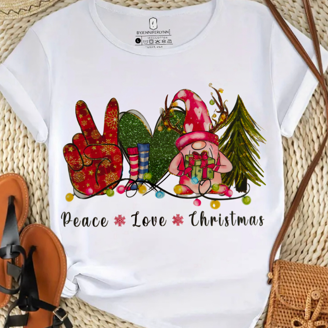 "PEACE * LOVE * CHRISTMAS"