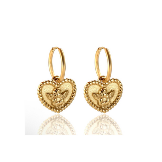 HEART ANGELS HOOPS
