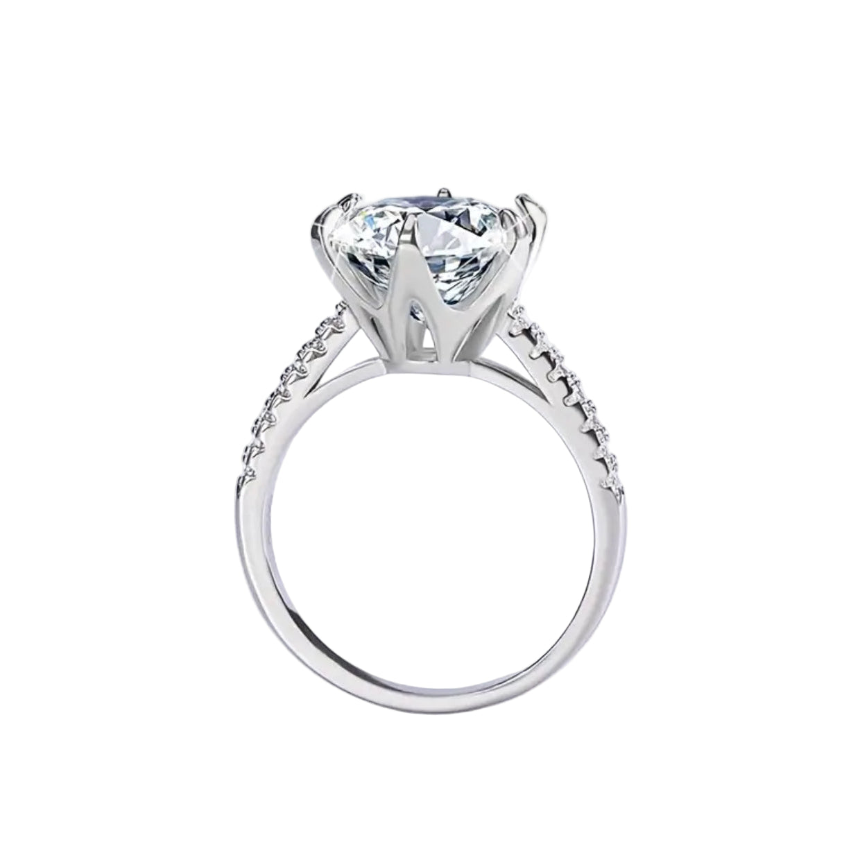 KIRA 5.48CT ROUND HALO RING