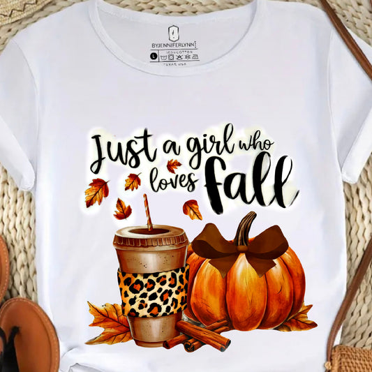 " JUST A GIRL WHO LOVES FALL"