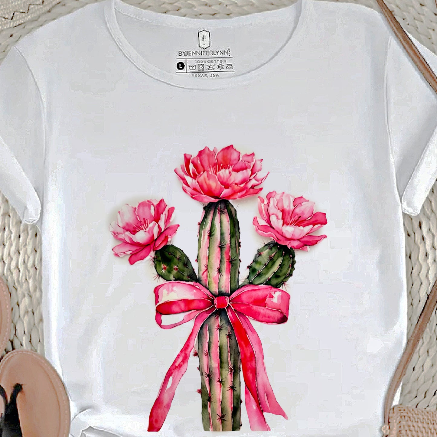 "BOUTIQUE OF CACTUS WRAPPED IN A BOW"