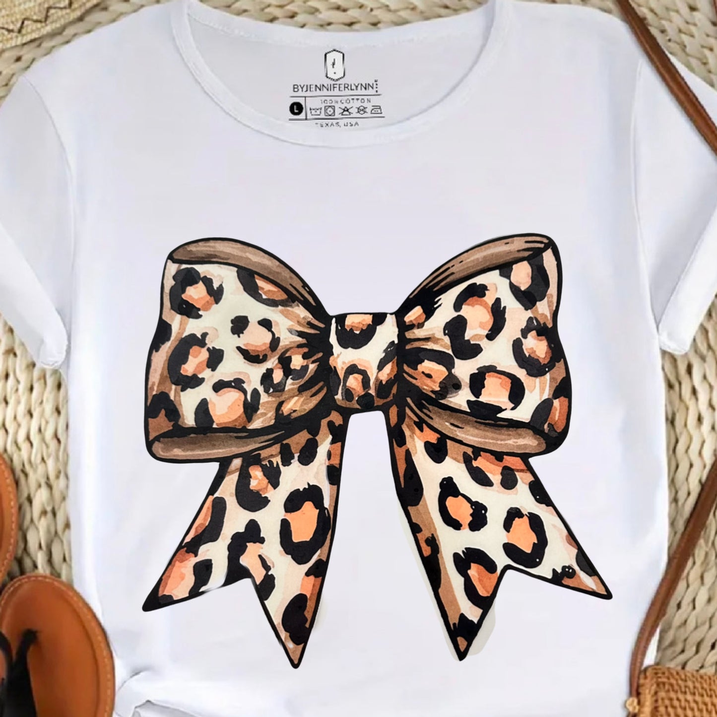 "LEOPARD BOW"