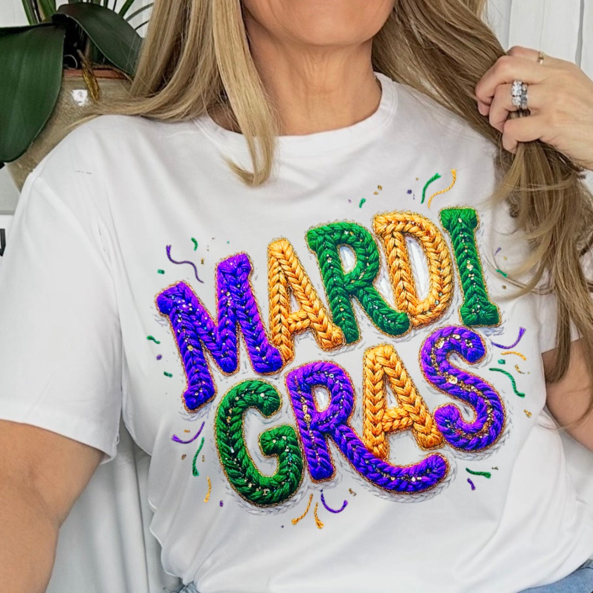 "YIPPY MARDI GRAS"
