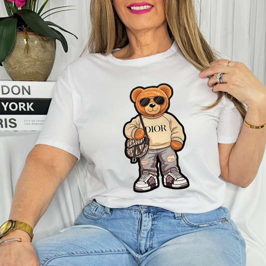 "LET'S GO TEDDY BEAR DIOR"