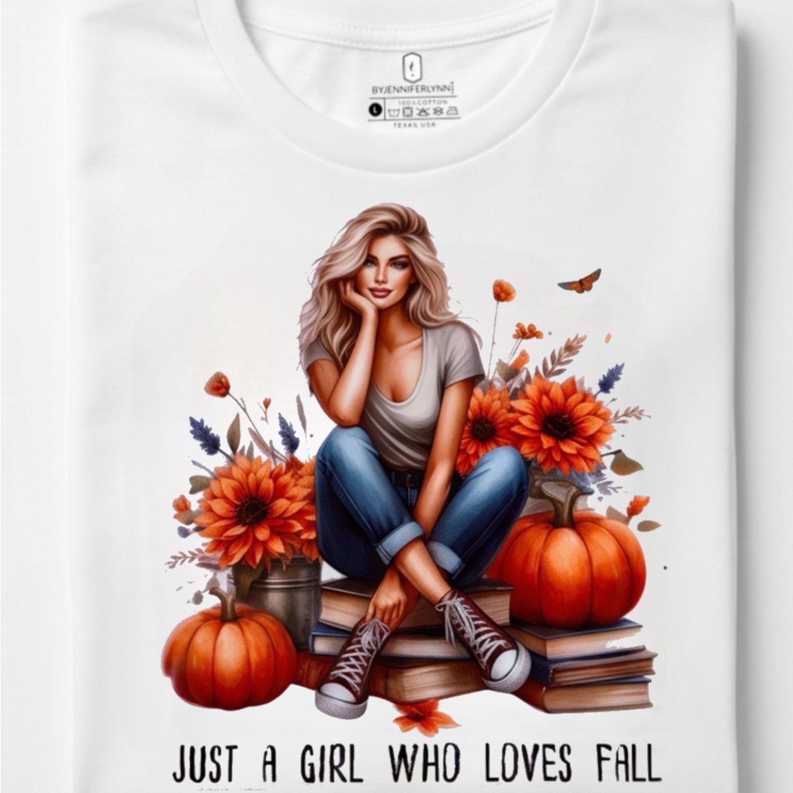 "JUST A GIRL WHO LOVES FALL"
