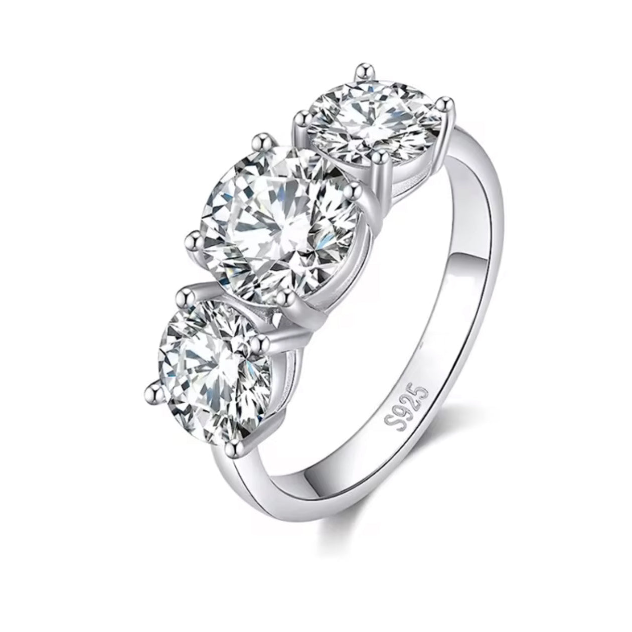 ANASTASIA 4.0CT THREE STONE