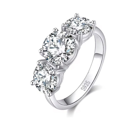 ANASTASIA 4.0CT THREE STONE