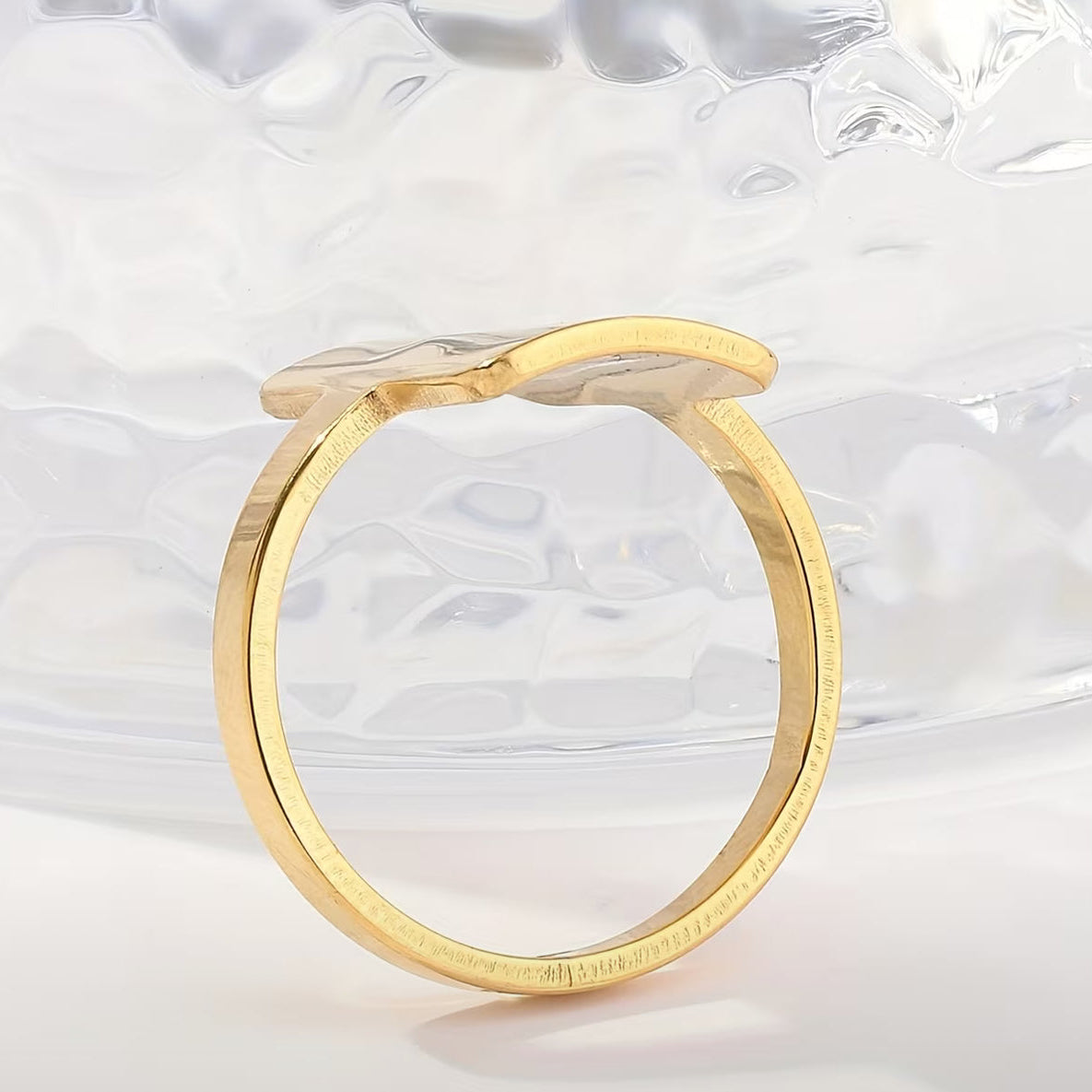 COSIMA FLAT SIGNET RING