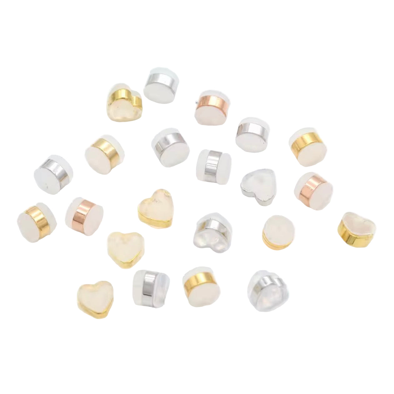 HEART SHAPE SILICONE BACKS