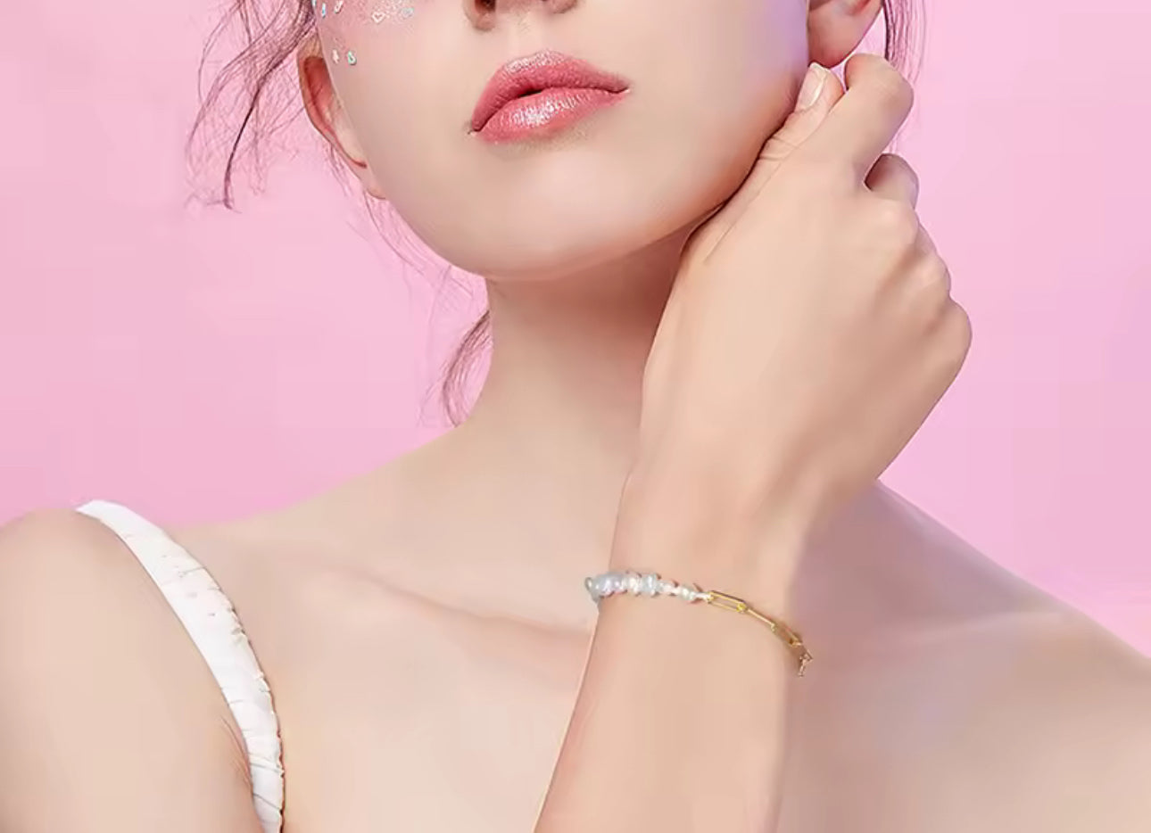 ISLA PEARL LINK BRACELET