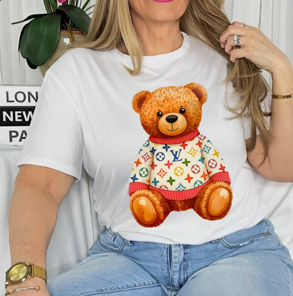 "LV CUTE TEDDY BEAR"