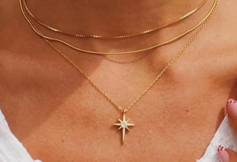 CLAIRE NORTH STAR NECKLACE