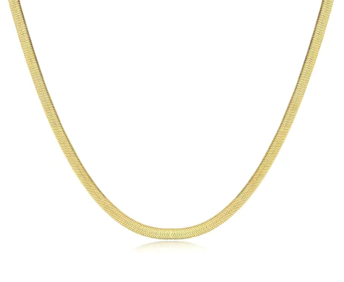 CANARLA HERRINGBONE NECKLACE